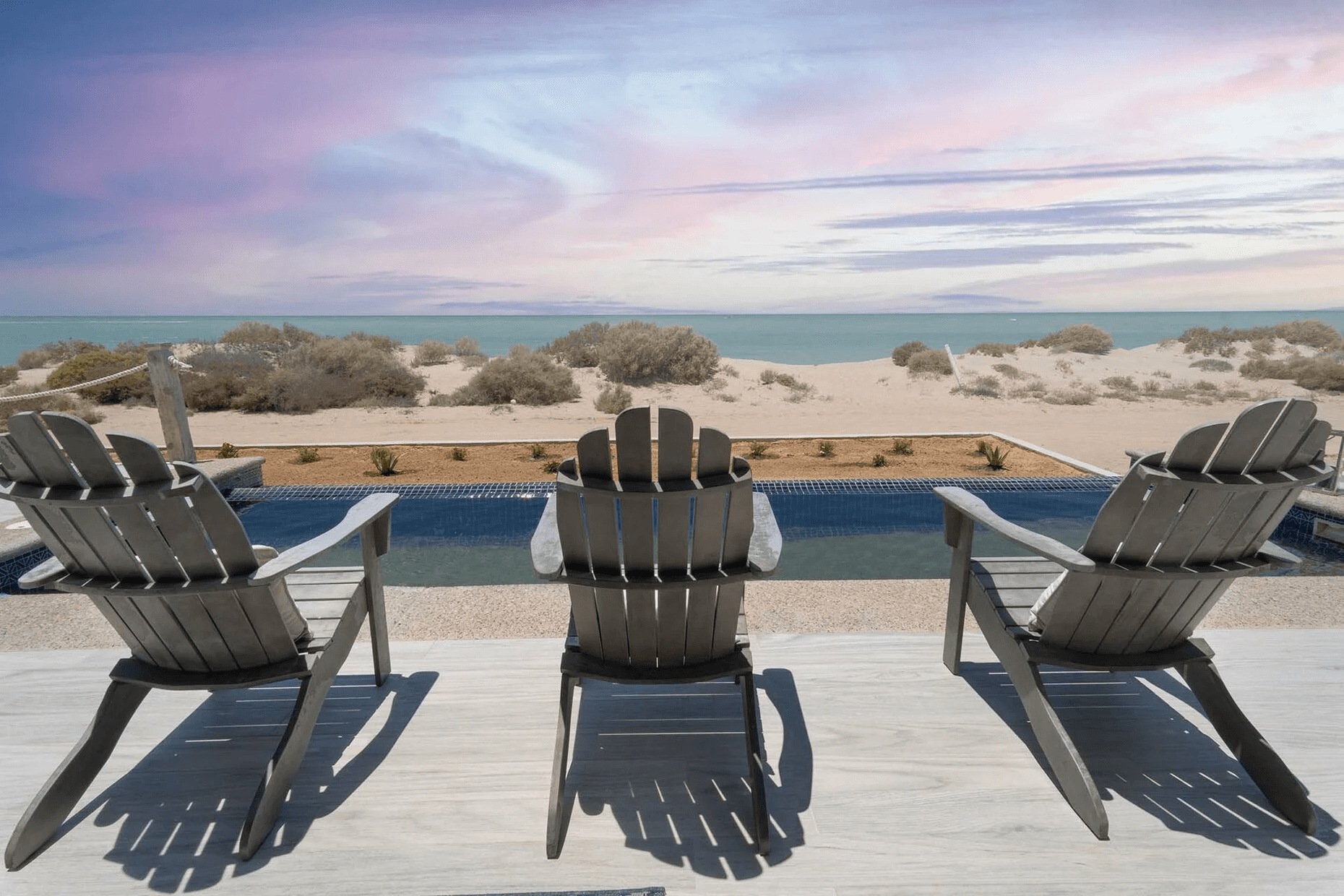 Waterfront vacation rental