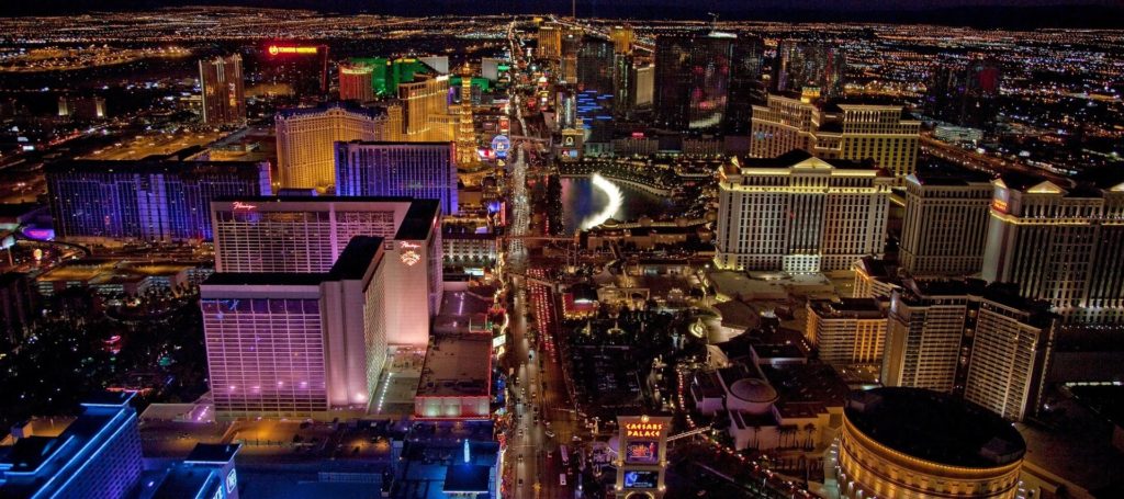 las vegas vue aerienne